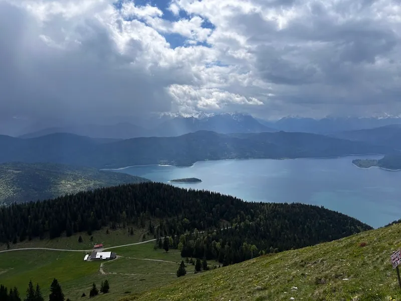 Jochberg view of Kochelsee